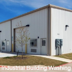 Pressure Washing Industrial Buildings in Atlanta GA.