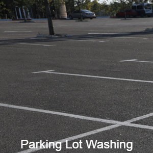 Pressure Washing Parking Lots In Atlanta GA.
